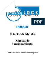 INSIGHT Metal Detectors - Operating Guide