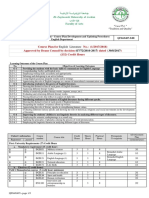 Course Plan For No.: (1/2017/2018) Approved by Deans Council by Decision Dated