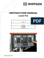WIRTGEN - Instruction Manual - Level Pro