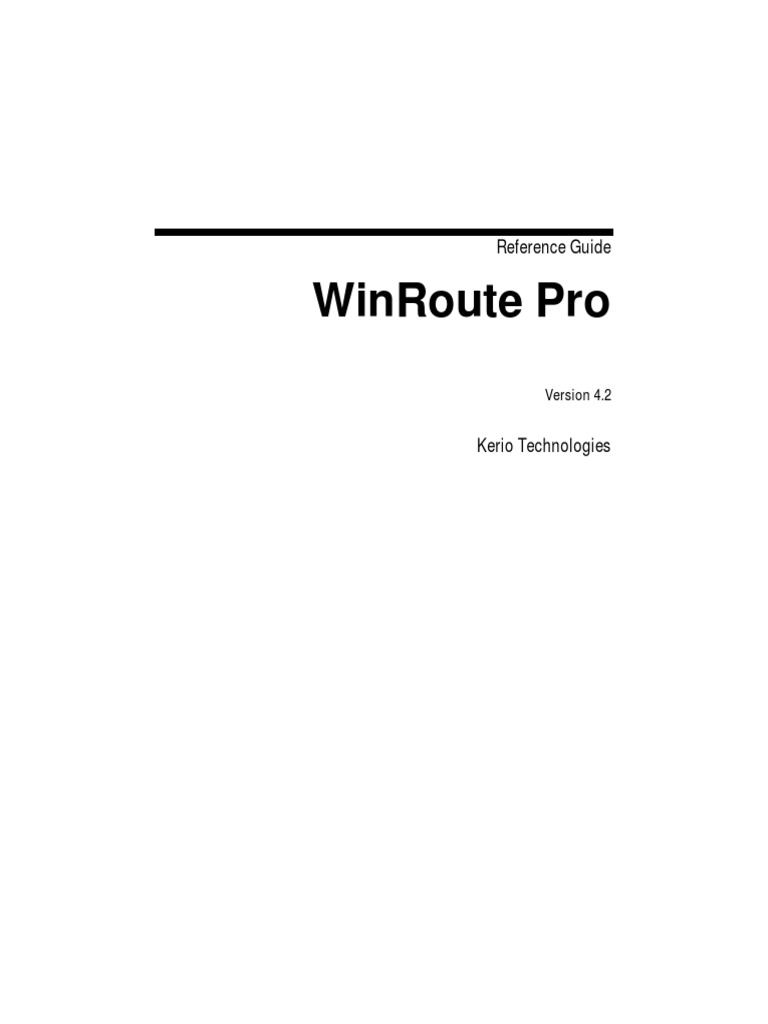 Win Route Pro | PDF | Ip Address | Domain Name System
