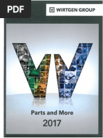 Wirtgen W2017 Parts Manual