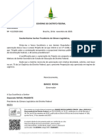 Projeto de Lei para Prorrogação Dos Contratos de Professores Temporários