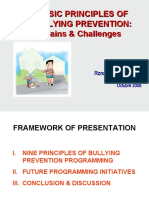 Basic Principles of Bullying Prevention - Medellin