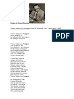 Poemas de Manuel Bandeira-Exercícios