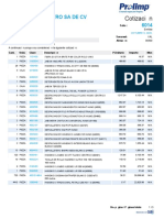Cotización Prolimp PDF