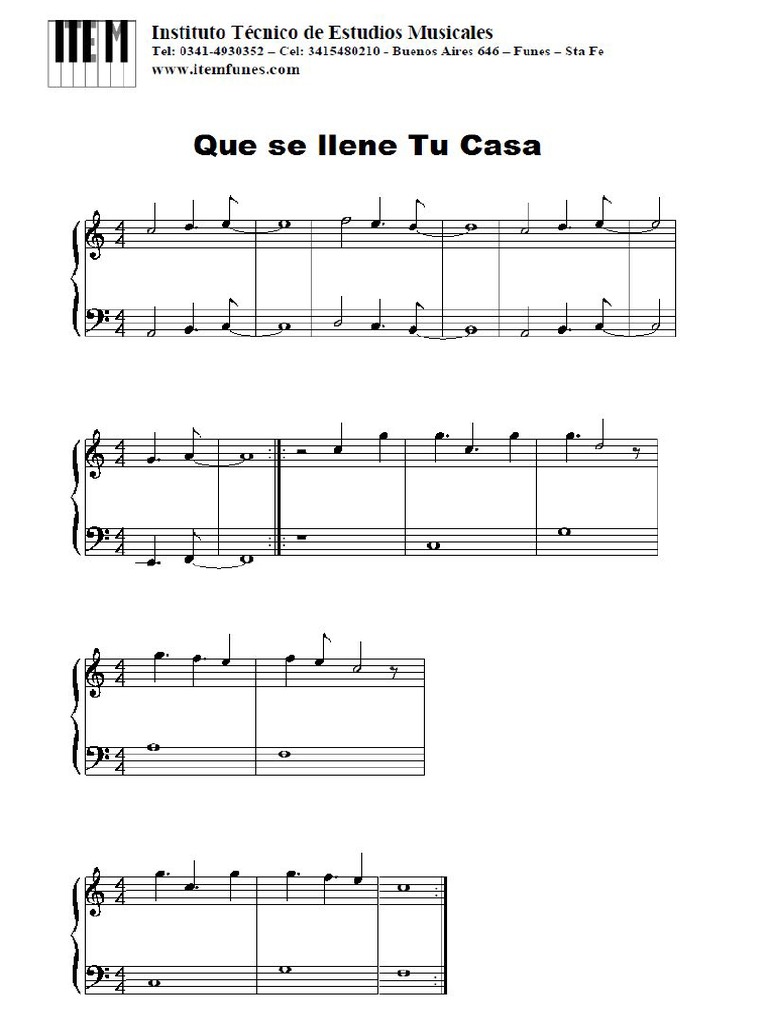 Que Se Llene Tu Casa PDF