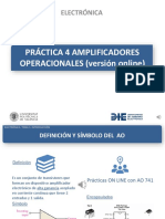 Practica 4 Amplificador Operacional PDF
