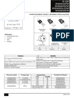 Insulated Gate Bipolar Transistor With Ultrafast Soft Recovery Diode