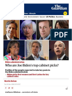 Who Are Joe Biden's Top Cabinet Picks_ _ Biden Administration