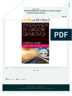 ENSEÑANZA DE GRIGORI GRABOVOI - SOBRE EL ALMA PDF Book PDF