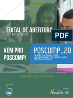 Edital POSCOMP 2020