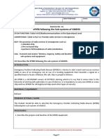 EPIRB Following The Sub-Systems of GMDSS: Name: Date Performed: Score