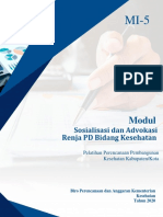 #1. Modul MI 5 Sosialisasi Dan Advokasi PDF