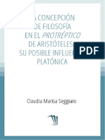 Claudia Marisa Seggiaro - La concepción de filosofía en el Protréptico de Aristóteles.pdf