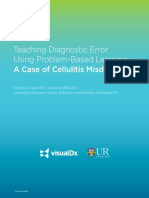 Teaching Diagnostic Error Using Problem-Based Learning: A Case of Cellulitis Misdiagnosis