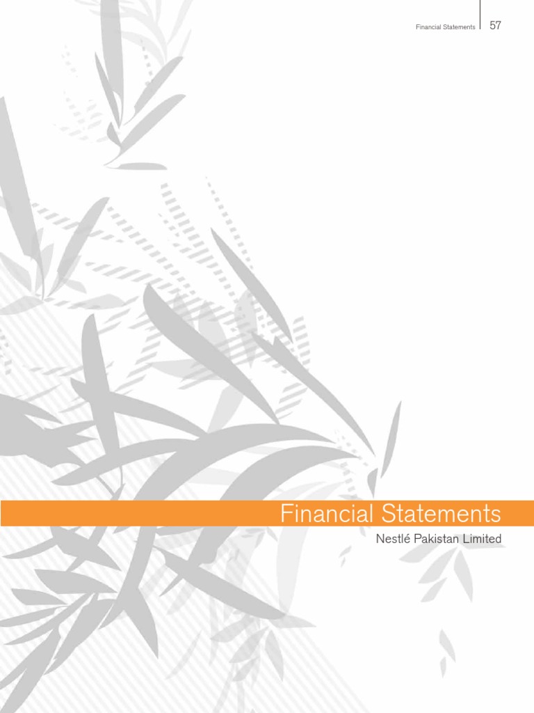 Nestle Financial Statement | PDF | International Financial Reporting ...