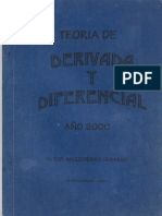 Teoria de Derivadas y Diferencial UTN PDF