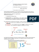 Matemáticas. Grado 5°, Semana 10 A 13 (13 de Octubre A 6 de Noviembre) PDF