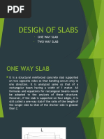 Design of Slabs