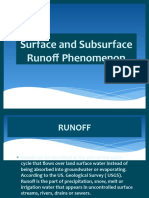 Surface and Subsurface