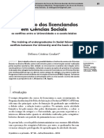 AULA 10 - A ormação dos licenciados em Ciências Sociais os conflitos entre a Universidade e a Esola Básica.pdf