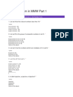 Midterm Exam in MMW Part 1 PDF