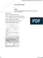 Subcontracting Process with Delivery in SAP | PDF