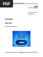 Chapter 4 Buoyancy