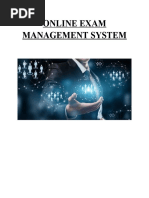 Online Exam Management System