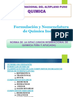 Formulacion y Nomenclatura Inorganica