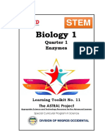 STEM Biology 1 SET 11 Week 7 Enzymes