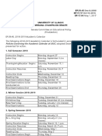 2018-2019 Academic Calendar