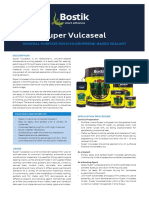 Super Vulcaseal: General Purpose Polychloroprene-Based Sealant