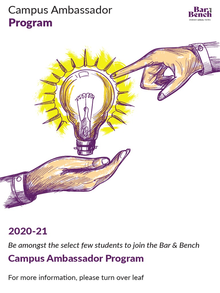 Bar & Bench Campus Ambassador Program | PDF