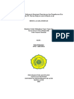 Analisis Sistem Informasi Akuntansi Penerimaan Dan Pengeluaran Kas Pada PT (COVER)