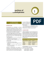 Reactions of Carbohydrates