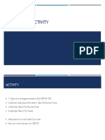 Powerpoint Activity PDF
