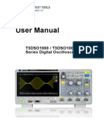 User Manual: T3DSO1000 / T3DSO1000A Series Digital Oscilloscope