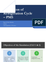 Simulation of Refrigeration Cycle - PMS