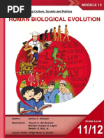 Human Biological Evolution: Understanding Culture, Society and Politics