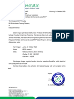 Surat Undangan Pertemuan Sosialisasi Penjaminan Pelayanan Refraksi