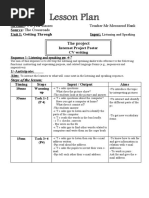 RIDA 1ST and 3rd YEAR LESSON PLANS