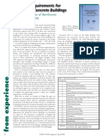 Essential Requirements For Reinforced Concrete Buildings