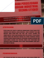 5246 - Penyelesaian Perselisihan Hubungan Industrial Secara Litigasi