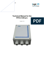 RTCU AX9 Pro Technical Manual 1.20 PDF
