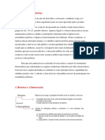 A emergência da Retórica na Grécia Antiga