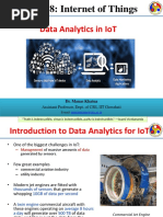 Data Analytics in Iot: Cs578: Internet of Things