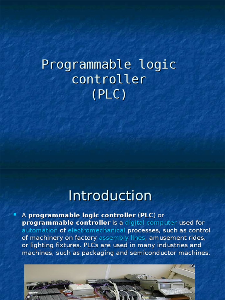 PLC Logic Gates Overview | PDF | Logic Gate | Programmable Logic Controller