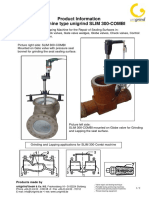 Grinding Machine Repairs Valve Sealing Surfaces