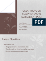 Creating Your Comprehensive Assessment Plan: Ann Fillmore Outcomes Assessment Liaison CTE Programs 360-992-2365